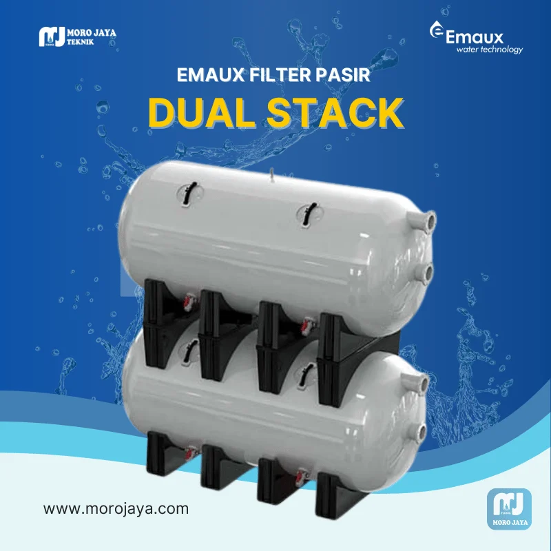 Foto produk Emaux Filter Pasir Dual Stack - Moro Jaya Teknik